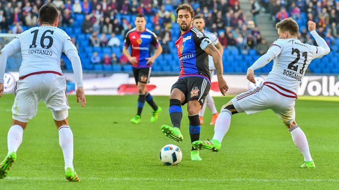 FC Basel - FC Vaduz 5 : 1 21.02.2016